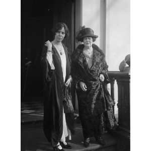  1923 photo Alice Paul & Mrs. O.H.P. Bellmont, 11/17/23 