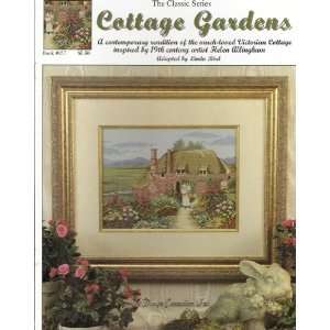 Cottage Gardens   Cross Stitch Pattern: Linda Bird: Books