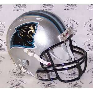  Carolina Panthers Riddell Revolution Mini Helmet: Sports 
