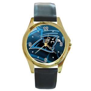  Carolina Panthers Gold Metal Watch 
