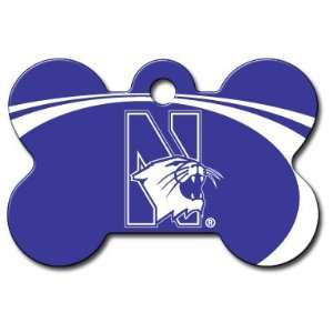  Kansas State Wildcats Bone Shape Pet ID Tag with laser 