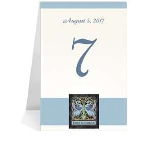  Photo Table Number Cards   Swan Twins #1 Thru #12 Office 