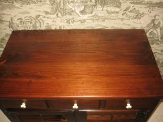   Custom Room Plan CRP Antique Tavern Pine Shutter Cabinet 4031  