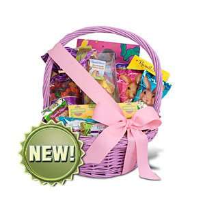 Russell Stover Bunny Bliss Gift Basket (Pink)  Grocery 