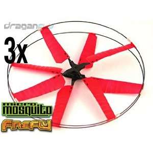   Lower Rotor Blades) For FireFly & Micro Mosquito RC Helicopters