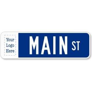  Customized Sign (white on blue) Engineer Grade, 24 x 9 