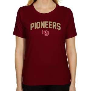  Denver Pioneers Ladies Mascot Logo Classic Fit T Shirt 