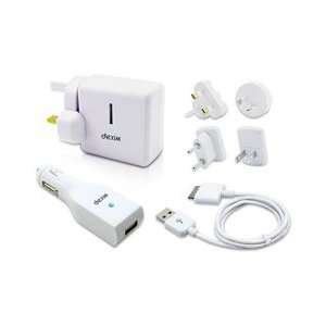  Dexim DPA017 W Travel Power Charge & Sync for iPhone/iPod 