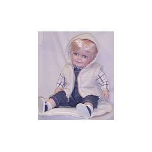    Jason  20 Inch Porcelain Collector Baby Doll 