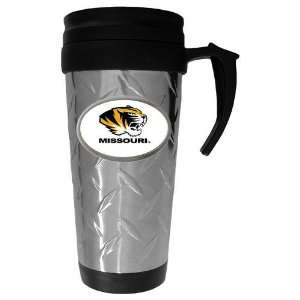   Tigers NCAA Team Logo Diamond Plate Travel Mug: Sports & Outdoors