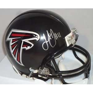  Signed Julio Jones Mini Helmet   * * W COA   Autographed 
