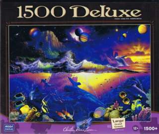   Life Jigsaw Puzzle Christian Riese Lassen Whale Dolphins Planets New