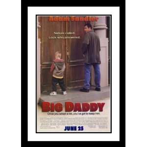 Big Daddy Framed and Double Matted 20x26 Movie Poster Adam Sandler 