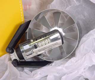 NIB HVAC Air Flow Measure Balance Hood Balometer Anemometer Duct Fan 