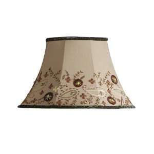  Laura Ashley Amelia 16 Floral Linen Bell Shade: Home 