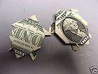 Hawaiian Money Dollar Origami Fold Turtle Monetary Gift