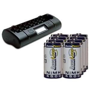   4500 mAh NiMH Acculoop Batteries Low Discharge