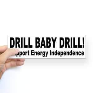  Drill Baby Drill Energy Independence Sticker Bump 