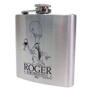 American Dad Roger for President Flask:  Kitchen & Dining