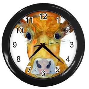  Cow Wall Clock   Aaron: Home & Kitchen