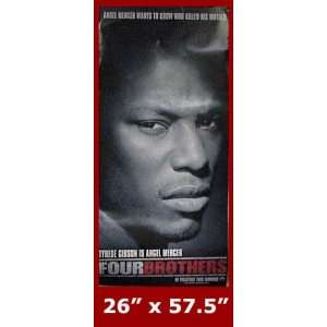  FOUR BROTHERS Tyrese Gibson Movie Poster 26x57 