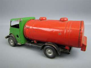 Vintage TRI ANG MINIC TOYS Wind Up Tin Toy Tanker Truck  