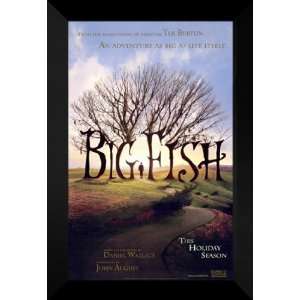  Big Fish 27x40 FRAMED Movie Poster   Style A   2003