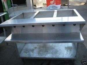COMPARTMENT HOT FOOD TABLE, STEAMTABLE 8462 chef  