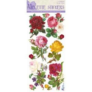  Violette Stickers Kaleidoscope Roses