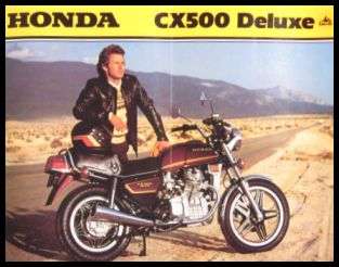 1979 Honda Motorcycle CX500 Deluxe Sales Brochure  