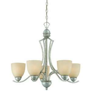   Collection 5 Light Chandelier, Moonlight Silver: Home Improvement