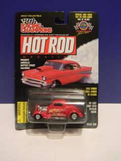 RACING CHAMPIONS HOT ROD MAGAZINE #97E 34 FORD COUPE  