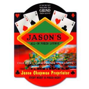  Wedding Favors Poker Table Bar Sign Health & Personal 