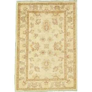   29 x 311 Ivory Hand Knotted Wool Ziegler Rug: Home & Kitchen