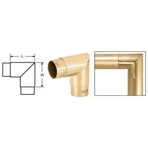  CRL Polished Brass Mitered Style 90º Corner for 1 1/2 