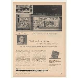  1957 Barnards Hardware Mishawaka IN PPG Store Front Print 