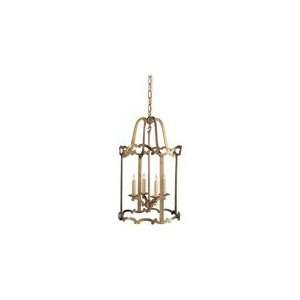 Chart House Large Scroll Pendant in Antique Burnished Brass by Visual 
