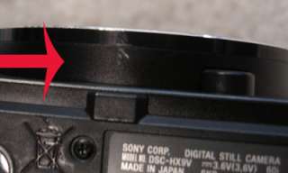 Sony Cyber shot DSC HX9V 16.2 MP Digital Still Camera BLACK Made in 