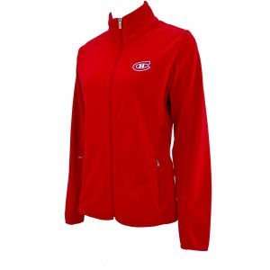   Antigua NHL Womens Sleet Full Zip Fleece Jacket: Sports & Outdoors