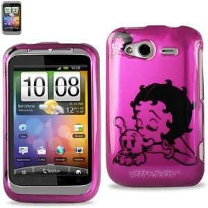  2D Protector Cover HTC WILDFIRE S G13 B14 Cell Phones 