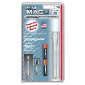  Maglite Minimag AAA Flashlight   Silver Body: Home 