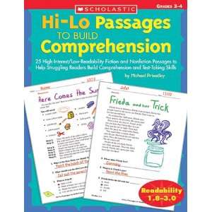  Valuable Hi Lo Passages To Build By Scholastic Teaching 