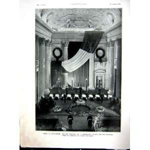  Military Emeraude Officers Funeral France French 1934 