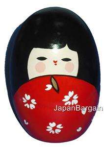5pc Wooden Geisha Kokeshi Nesting Matryoshka Doll MD2/R  