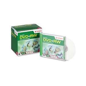   DVD+RW Rewritable Branded Media 10 Pack in Jewel Case: Office Products