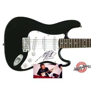 Michael Bolton Autographed Signed Guitar & Proof
