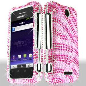 ZTE Score M X500 X 500M MetroPCS / Metro PCS Cell Phone Full Crystals 