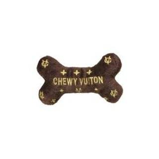  Classic Brown Chewy Vuiton Purse Dog Toy 