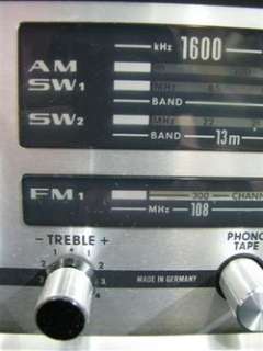 Mint 1967 Rare Grundig German Stereo Receiver Shortwave Model RTV 360U 