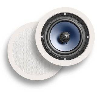 Polk Audio RC60i In Ceiling / In Wall Speakers (Pair, White)